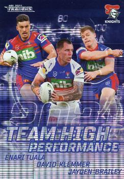 2022 NRL Traders - High Performance Team Priority #HPTP08 Newcastle Knights Front